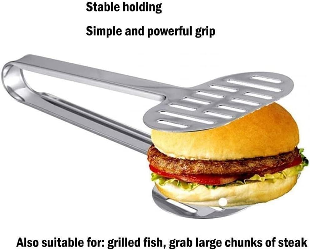 Stainless Steel Barbecue Tongs – Premium Quality, Extra Long, Heat-Resistant, Non-Slip Grip, Ideal for Grilling, BBQ, and Cooking – Durable Kitchen Tool