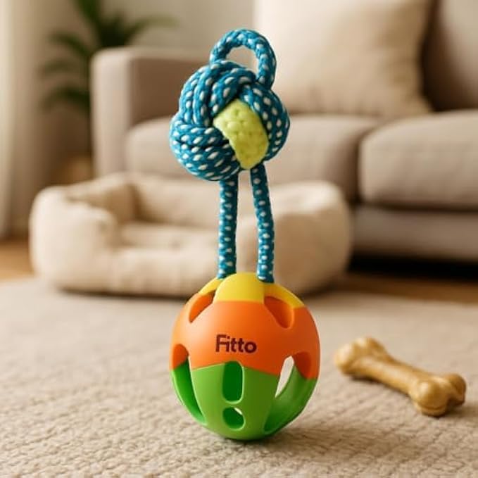 Pet Plastic Toy 19.6x8.5cm - Chew & Fetch Interactive Toy for Dogs & Cats, Non-Toxic Easy-Clean Play Toy