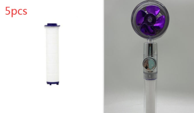 Water-Saving Handheld Shower Head with 360° Rotation and Adjustable Angles