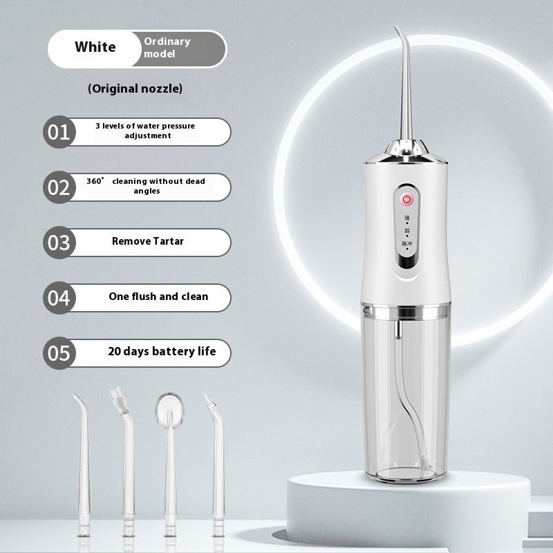 Eco-Friendly Portable Water Flosser for Sustainable Oral Care