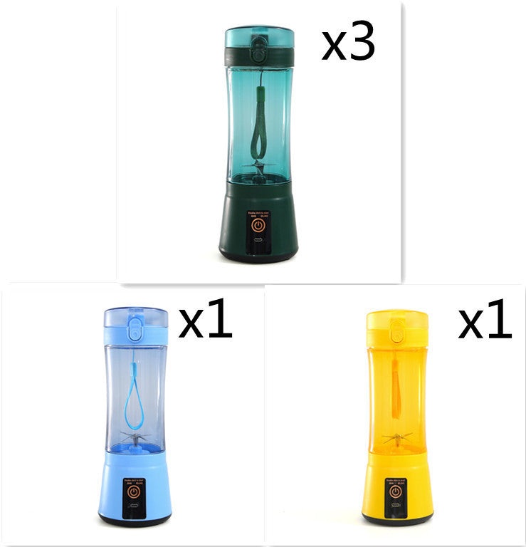 Portable Multi-Color Blender for On-the-Go Fresh Drinks
