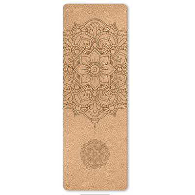 Eco-Friendly Cork Yoga Mat - Sustainable, Durable, Non-Toxic Exercise Mat