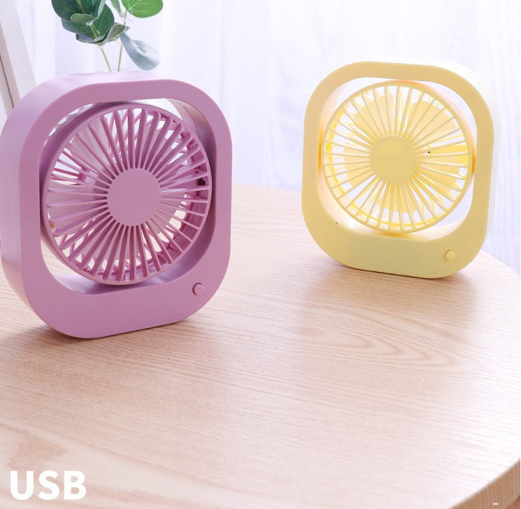 Compact Energy-Efficient Desk Fan for Improved Air Circulation