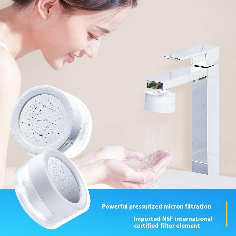 Water-Saving Washbasin Faucet Filter with Advanced Filtration