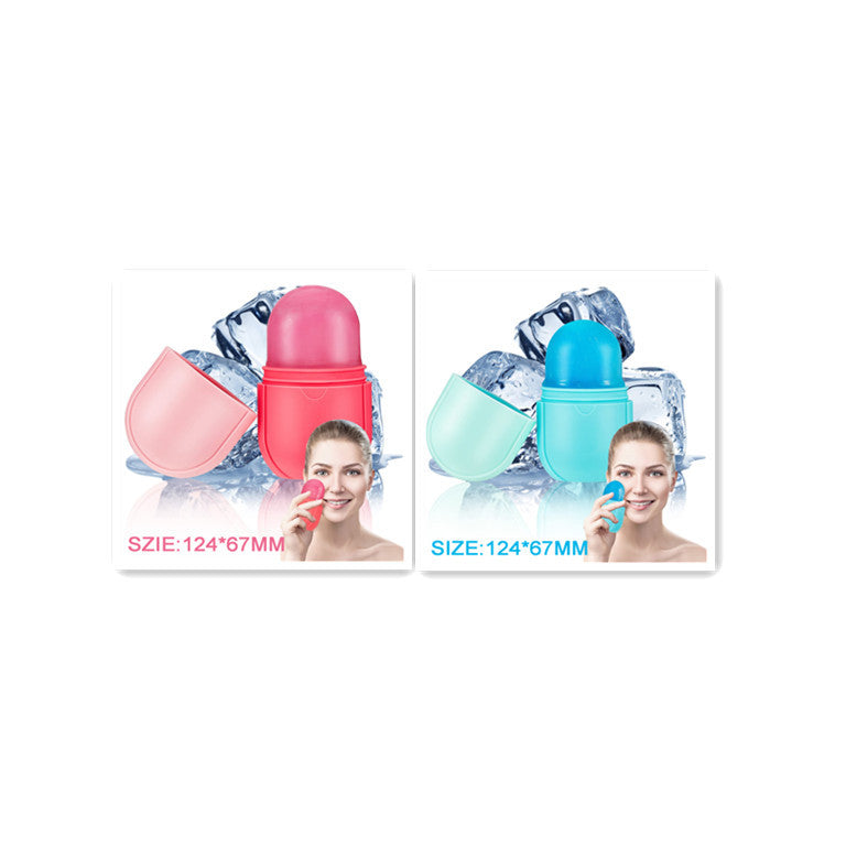 Light Blue Reusable Ice Roller for Skin Care and Wellness