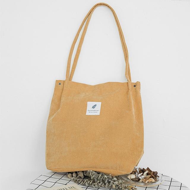 Eco-Friendly Light Pink Tote Bag - Sustainable & Reusable