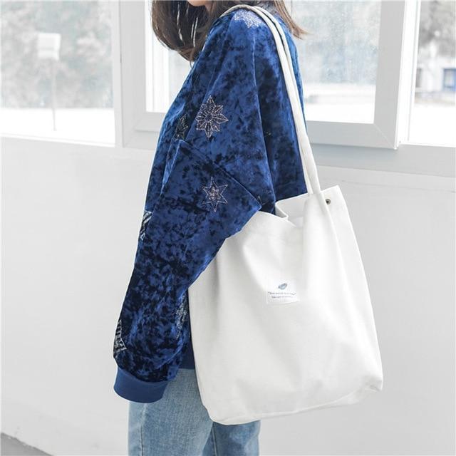 Eco-Friendly Light Pink Tote Bag - Sustainable & Reusable