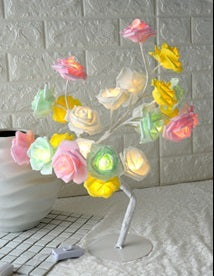 Energy-Efficient LED Flower Tree Lamp for Ambient Home Decor
