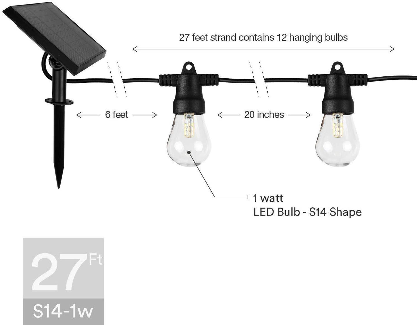 Solar-Powered Teardrop String Lights for Eco-Friendly Outdoor Ambiance