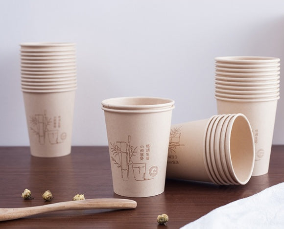Eco-Friendly Reusable Bamboo Cup with Lid and Straw - Sustainable Drinkware