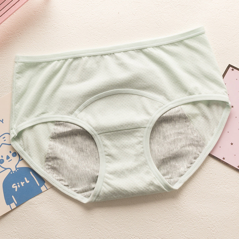 Eco-Friendly Women's Cotton Briefs - Sustainable Comfort in Navy, Pink, Green & Coral