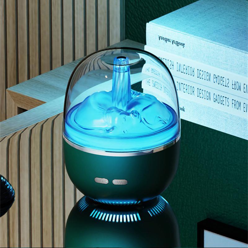 Compact Aromatherapy Humidifier with Water-Saving Technology