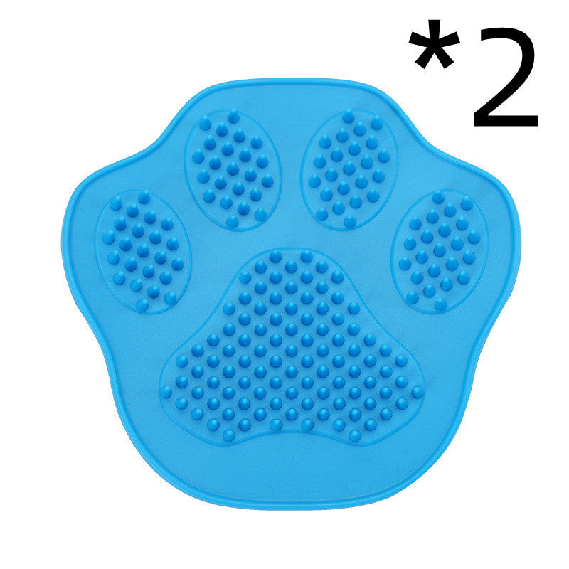 Heat-Resistant Silicone Kitchen Mat - Durable, Eco-Friendly, Black