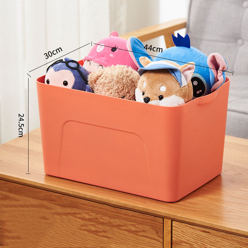 Stackable Rectangular Storage Bins - Space-Saving, Durable, Multi-Use