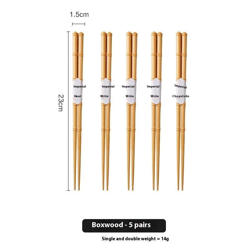 Eco-Friendly Bamboo Chopsticks - Sustainable, Reusable, Biodegradable