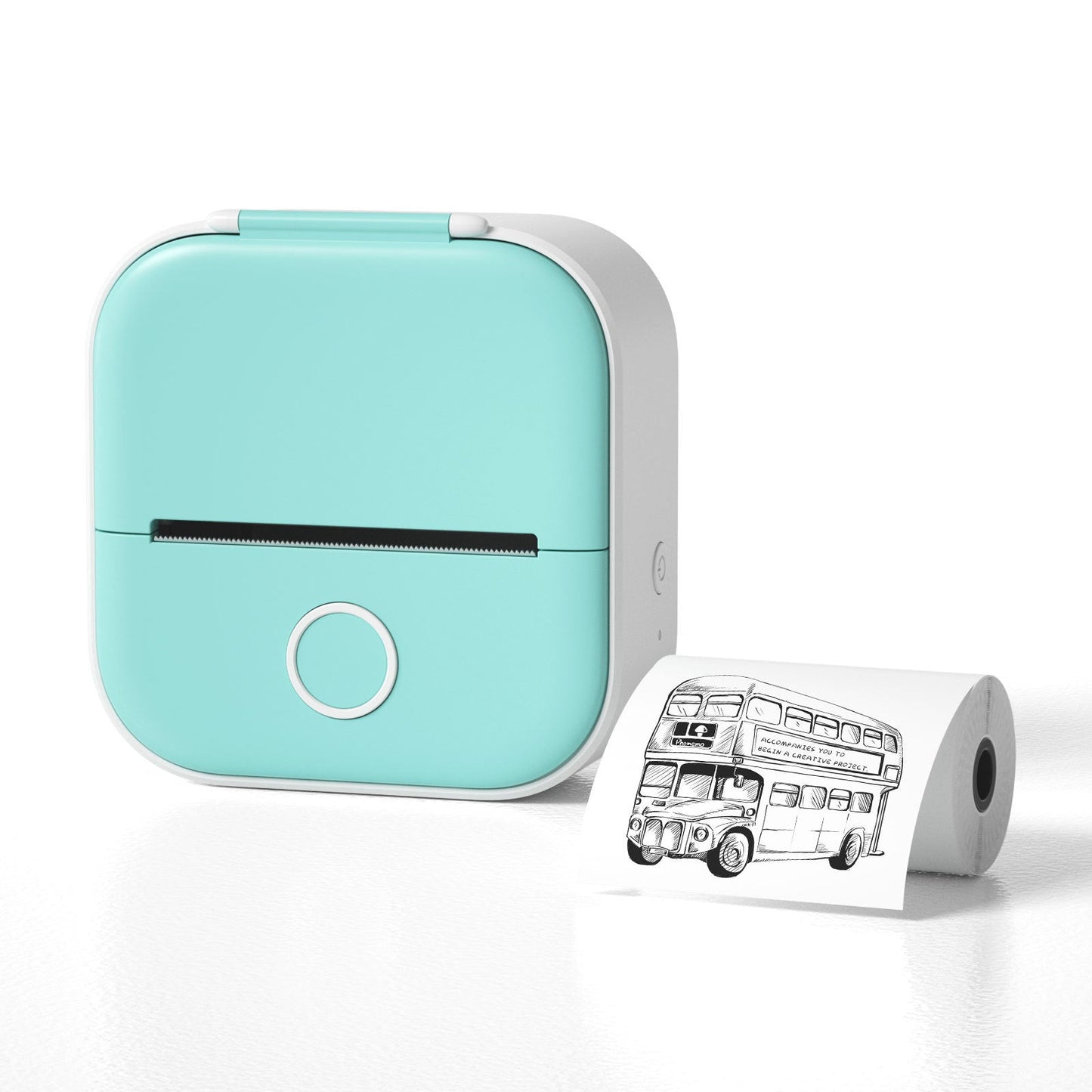 Compact Eco-Friendly Portable Label Printer for Home Organization