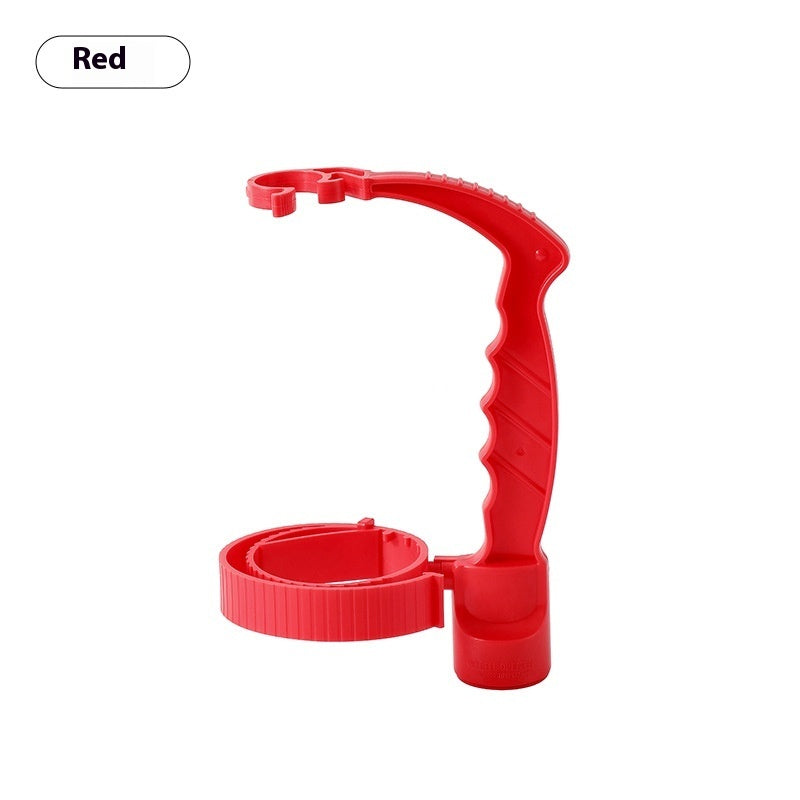 Ergonomic Reusable Bottle Pouring Handle - Eco-Friendly Grip Attachment
