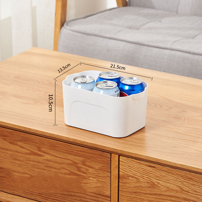 Stackable Rectangular Storage Bins - Space-Saving, Durable, Multi-Use