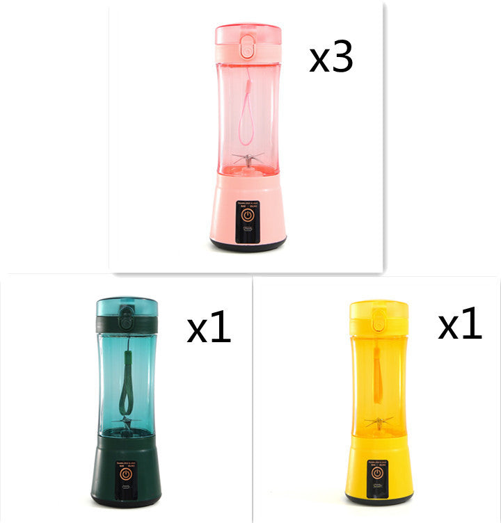 Portable Multi-Color Blender for On-the-Go Fresh Drinks
