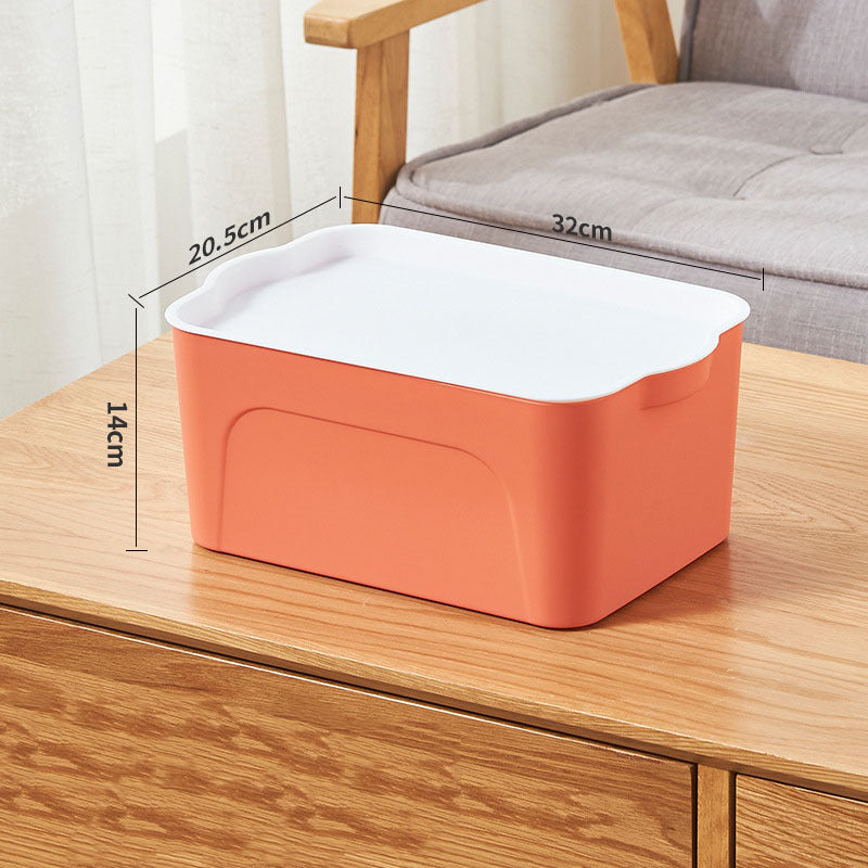 Stackable Rectangular Storage Bins - Space-Saving, Durable, Multi-Use