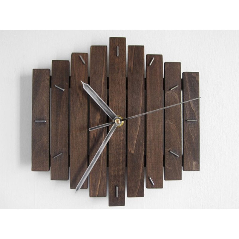 Eco-Friendly Natural Wood Analog Wall Clock