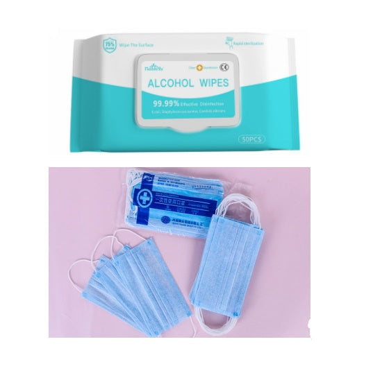 Eco-Friendly Alcohol Wipes - Portable Disinfectant Solution