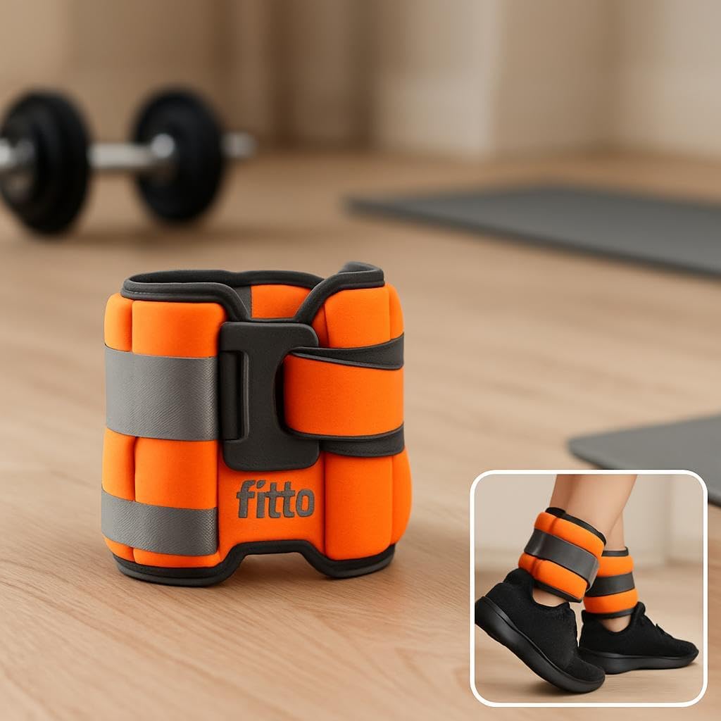 Reflective Vest Running Gear - Safety Reflector Strap Bands - for High Visibility & safety Elastic Adjustable Belt for men and Women (Orange)