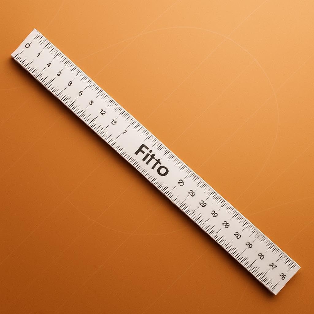 Aluminium Ruler Scale 40cm, Durable Measuring Tool for Accurate Measurements
