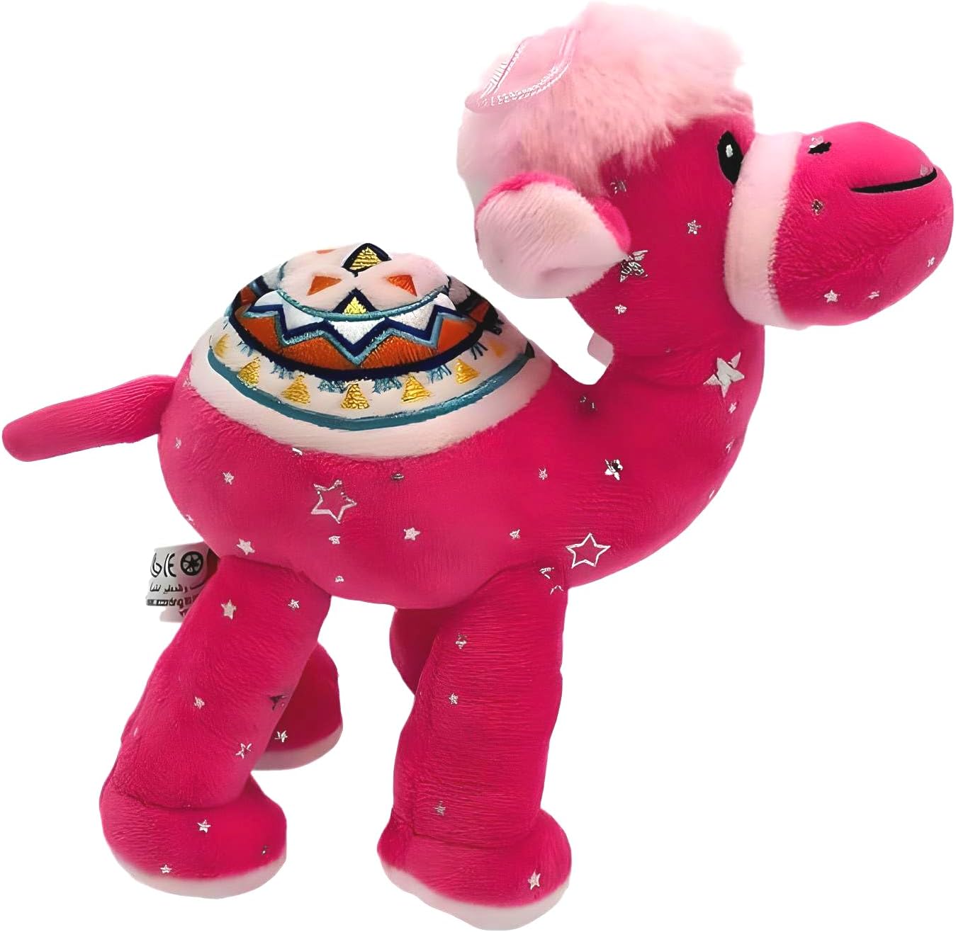 Pink Camel 20 cm Figurine - Decorative Camel Sculpture for Home, Office, Living Room