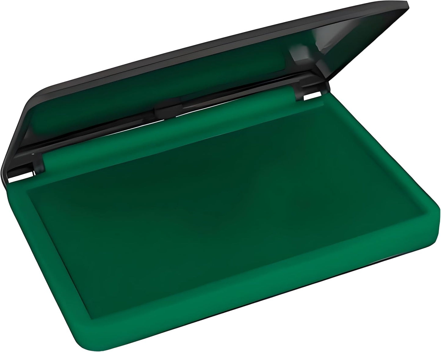 Stamp Pad – Premium Quick-Drying Ink for Clear, Smudge-Free Impressions – Ideal for Rubber & Polymer Stamps – Long-Lasting, Non-Toxic, Ink Pad for Office, Crafting, and DIY Projects, Green