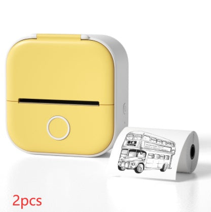 Compact Eco-Friendly Portable Label Printer for Home Organization