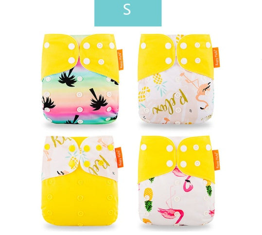 Eco-Friendly Reusable Cloth Diapers - Sustainable, Adjustable, and Gentle on Baby's Skin