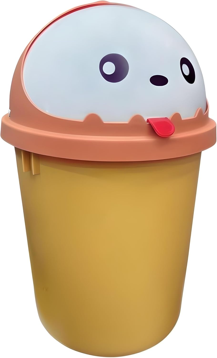 Cartoon Cap Bucket | 10L Plastic Bucket with Fun Cartoon Lid | Multi-Purpose Bucket for Kids’ Room, Bathroom, Kitchen, or Office | Durable and Easy to Clean