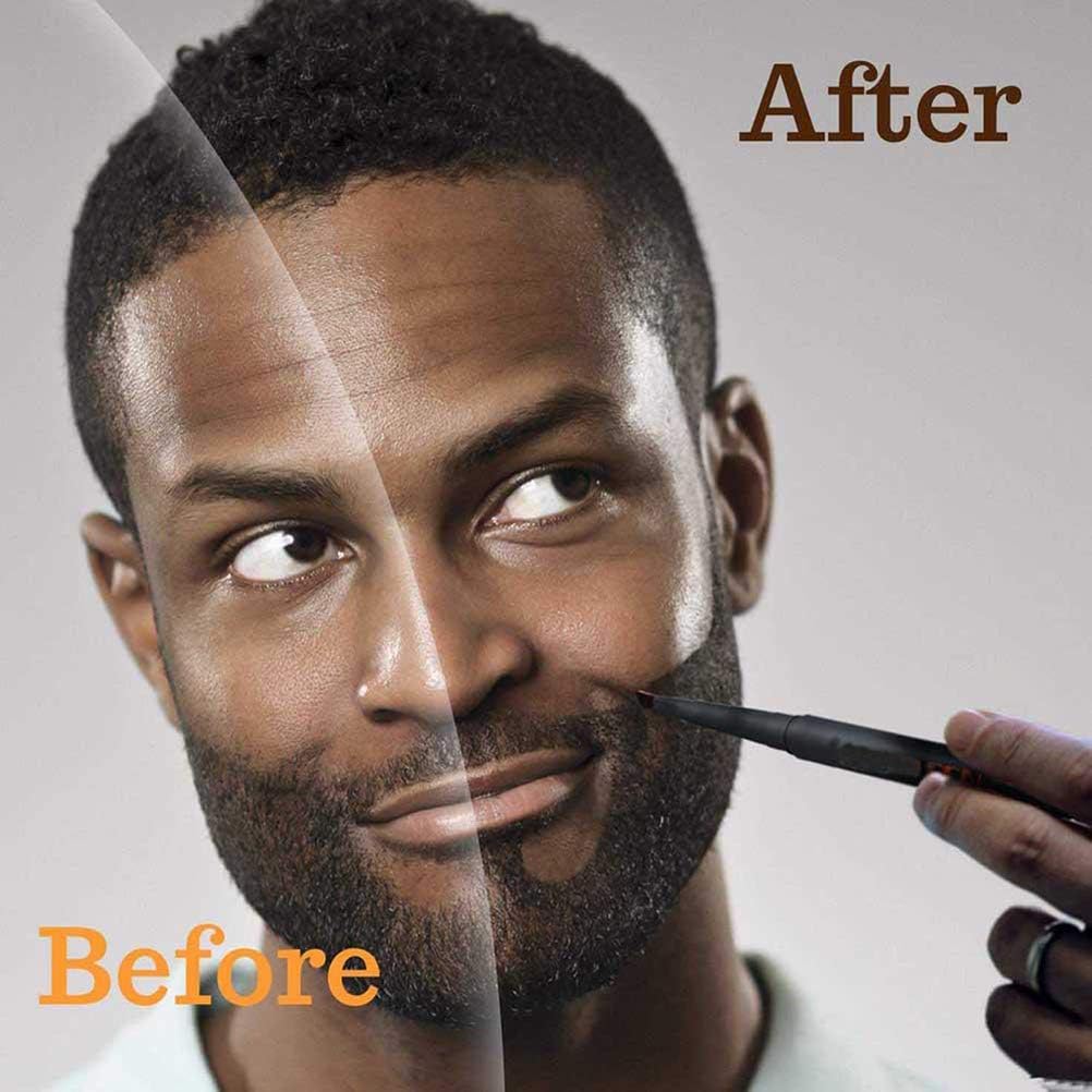 Beard Filler Pen, Fast Camouflage, Natural Hair Grower, Male Mustache Repair Shape, Beard Growth Pencil, Waterproof Tools