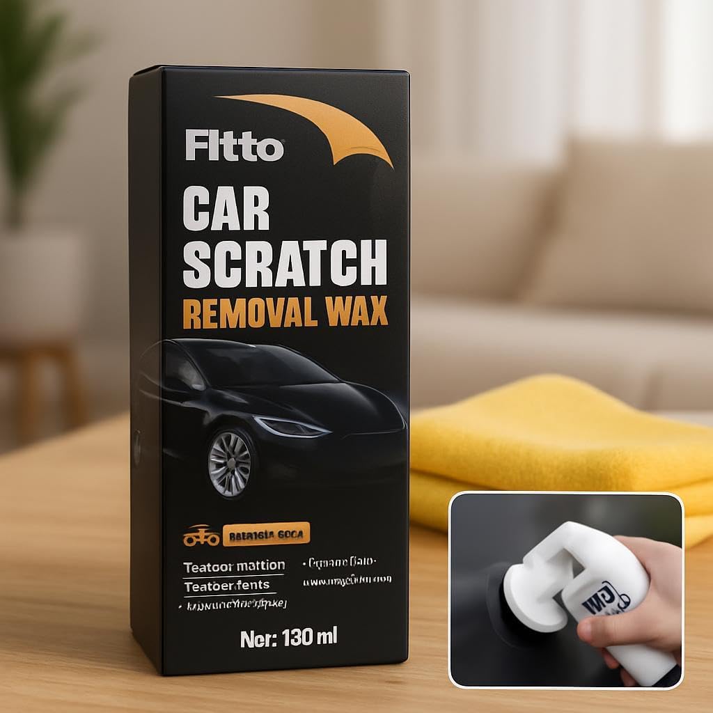 Car Scratch Removal Wax, 120ml - Effective Scratch Repair for All Vehicle Types