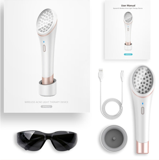 Handheld LED Acne Therapy Device for Clearer Skin