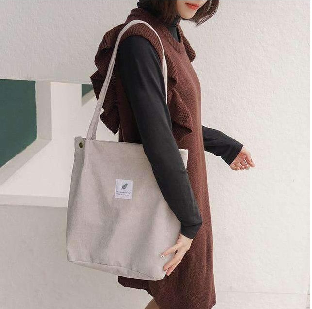 Eco-Friendly Light Pink Tote Bag - Sustainable & Reusable