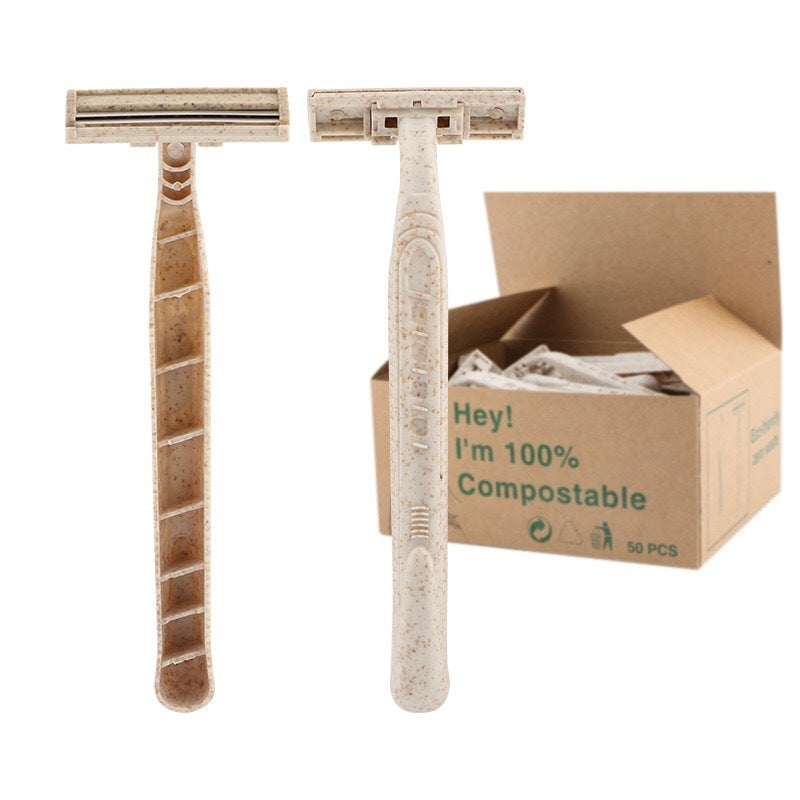 Eco-Friendly Bamboo Safety Razor - Zero Waste Shaving Solution