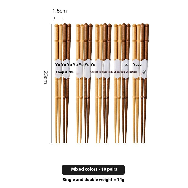 Eco-Friendly Bamboo Chopsticks - Sustainable, Reusable, Biodegradable