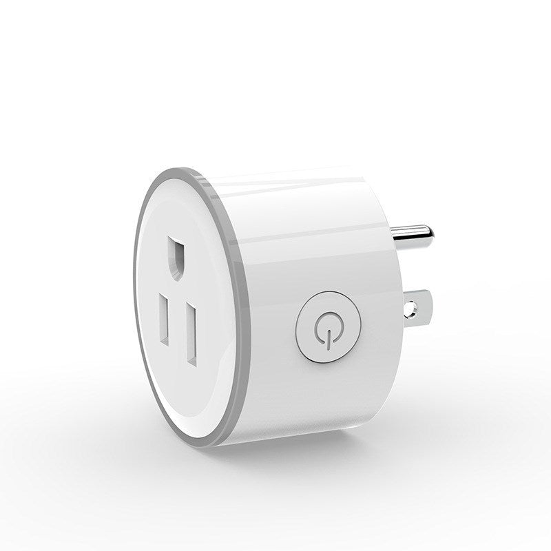 Energy-Saving Smart Plug Set with LED Ring for Home Automation
