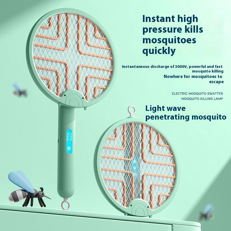 Electric Mosquito Swatter & Lamp - Eco-Friendly Insect Control Device