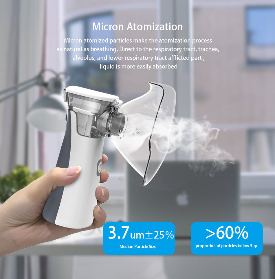 Portable Nebulizer for Eco-Friendly Health and Wellness