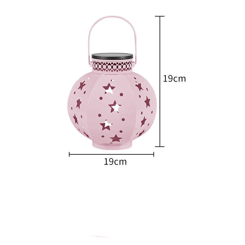 Solar-Powered Star Lantern for Eco-Friendly Outdoor Ambiance
