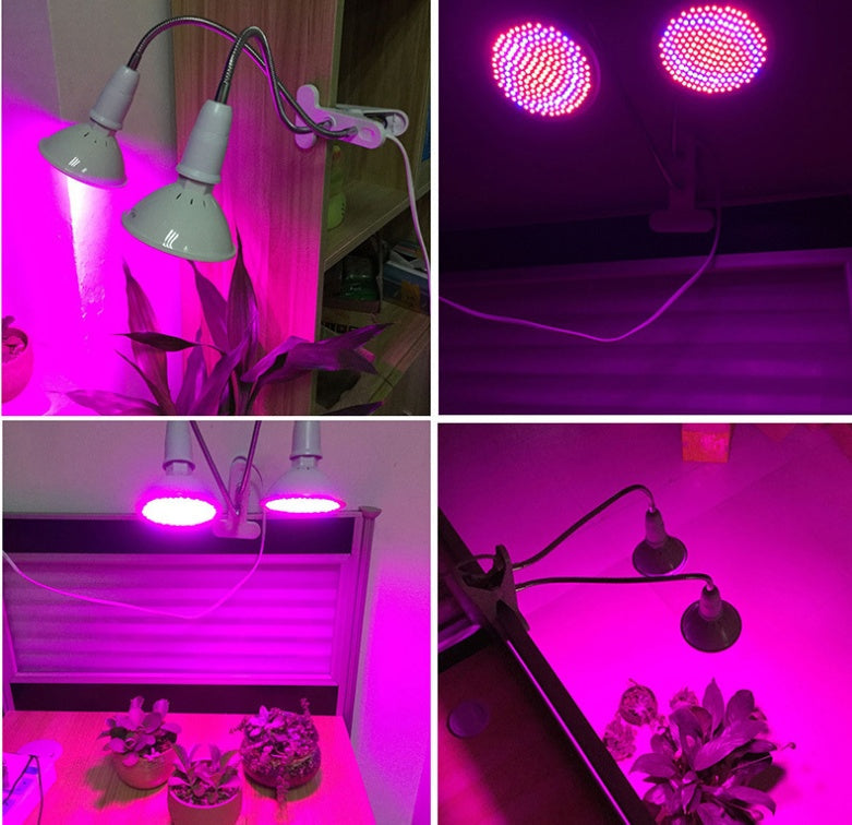 Energy-Efficient Indoor LED Grow Light Bulb for Plant Growth