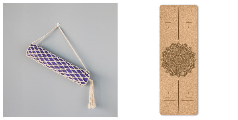 Eco-Friendly Cork Yoga Mat - Sustainable, Durable, Non-Toxic Exercise Mat