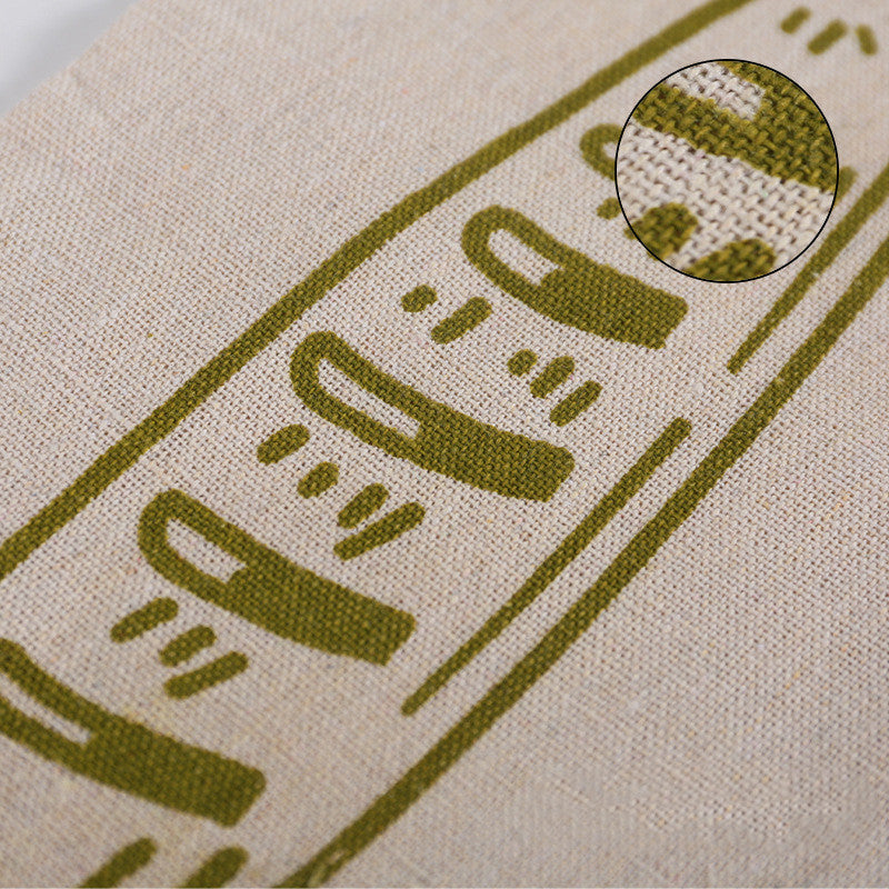 Eco-Friendly Reusable Bread Bags - Natural Beige Cotton with Drawstring