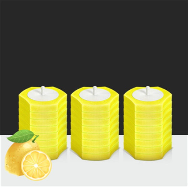 Eco-Friendly Toilet Brush with Holder & Cleaning Tablets