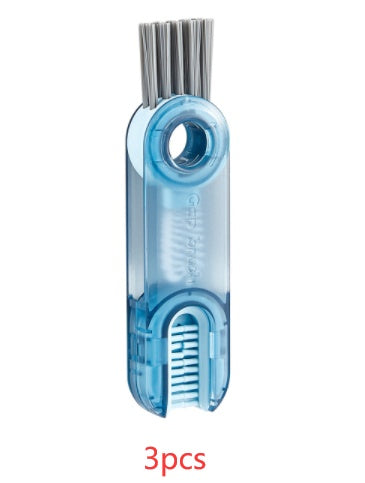 3 in 1 Eco-Friendly Cleaning Brush with Interchangeable Heads