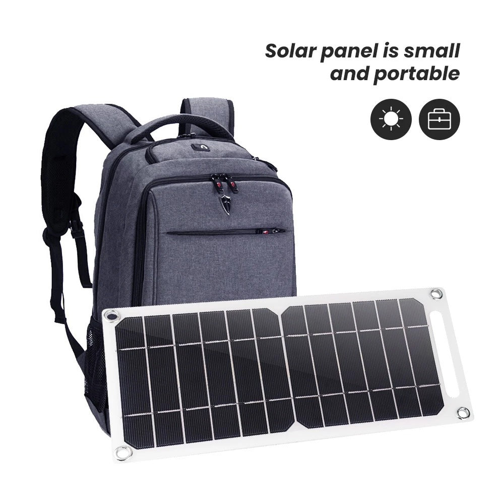 Portable Solar Panel Charger for Eco-Friendly On-the-Go Power