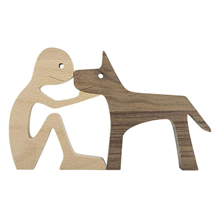 Eco-Friendly Wooden Animal Figurines - Sustainable Home Decor